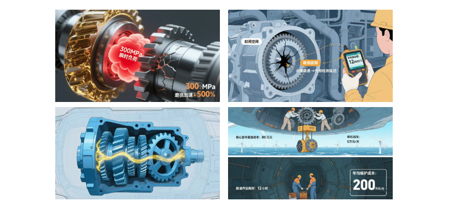 風(fēng)電齒輪箱潤滑守護(hù)方案:在線油液監(jiān)測讓隱患無處藏身 圖2